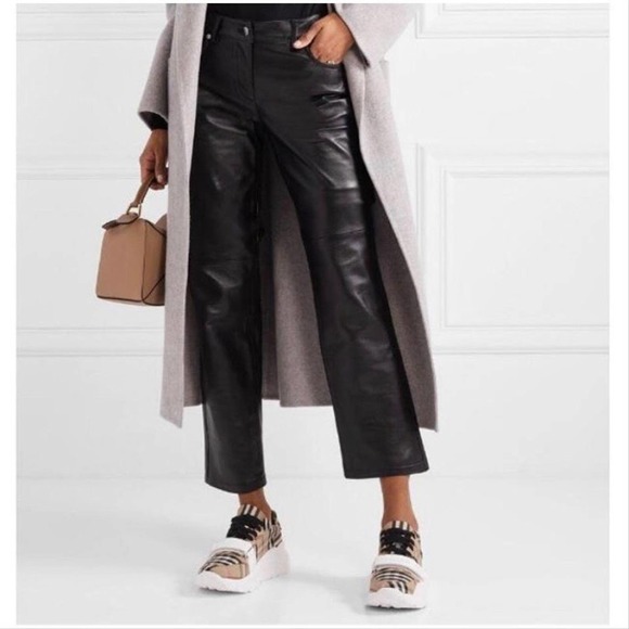 BURBERRY Regis check logo canvas sneakers - Picture 3 of 7